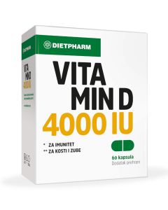 Dietpharm Vitamin D 4000 IU, 60 kapsula