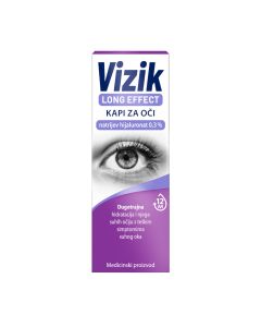 Vizik kapi za oči Long Effect, 10 ml