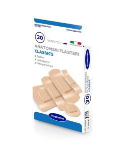 Propharma Anatomski flaster Classics vodootporni, 30 flastera
