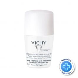 Vichy Dezodorans roll-on za regulaciju znojenja, za osjetljivu kožu