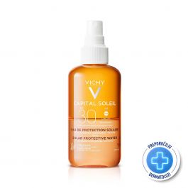 Vichy Capital Soleil vodica za zaštitu od sunca i blistaviji ten SPF 30 