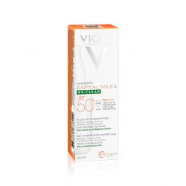 Vichy Capital Soleil UV-Clear Fluid protiv nepravilnosti SPF50+