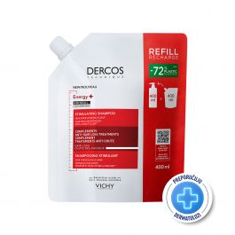 Vichy Dercos Energy+ šampon protiv opadanja kose, ECO REFILL 400ml