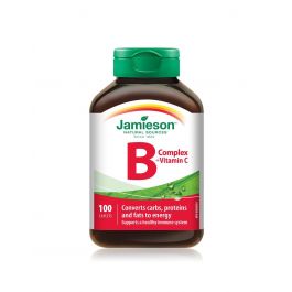 Jamieson B kompleks + Vitamin C tablete