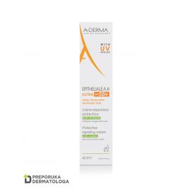 A-Derma Epitheliale A.H Ultra zaštitna obnavljajuća krema SPF 50+