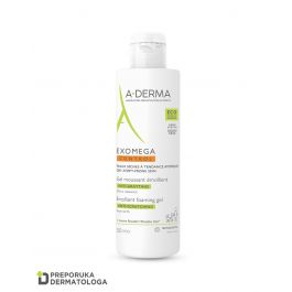 A-Derma Exomega Control emolijentni pjenušavi gel, 500 ml