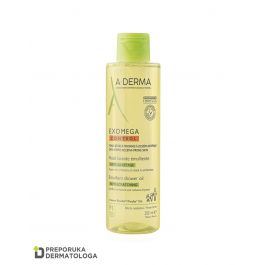 A-Derma Exomega Control emolijentno ulje za tuširanje, 200 ml