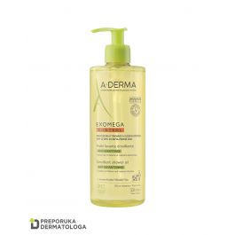 A-Derma Exomega Control emolijentno ulje za tuširanje, 500 ml