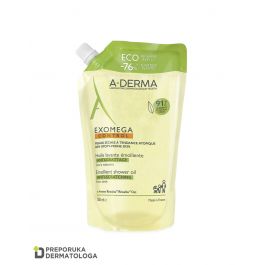 A-Derma Exomega Control emolijentno ulje za tuširanje REFILL, 500 ml