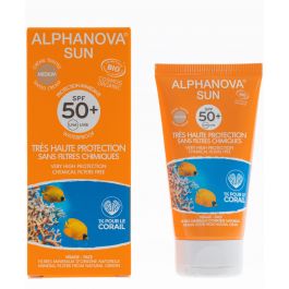 Alphanova Sun Krema za lice tonirajuća SPF50+