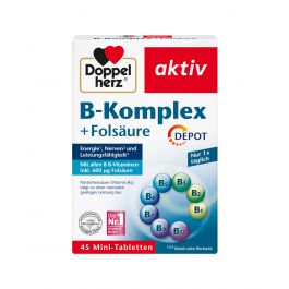 Doppelherz®aktiv B-Kompleks + folna kiselina DEPO