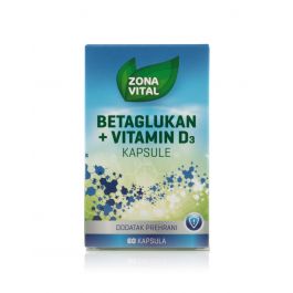 Zona Vital Betaglukan + vitamin D3 kutija (ROK: 03/23)