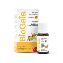BioGaia Protectis Baby kapi s vitaminom D, 10ml