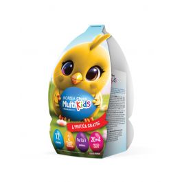Biorela Choco Multi Kids Pile 20+4 gratis
