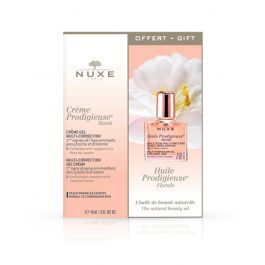 Nuxe multikorektivna gel krema, 40 ml + Čudesno suho ulje Florale, 10 ml (ROK: 03/23)
