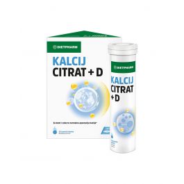 Dietpharm Kalcij citrat + D
