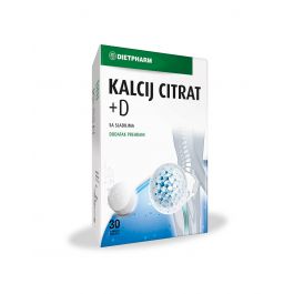 Dietpharm Kalcij citrat + D