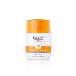 Eucerin Sensitive Protect fluid za zaštitu kože lica od sunca SPF 50+