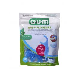 GUM Easy flossers konac za zube sa okusom mentola – vitamin E + flourid