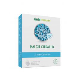 Nutripharm® Kalcij Citrat + D