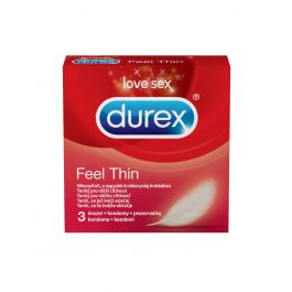 Durex prezervativi  FEEL THIN, 3 kom
