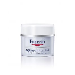 Eucerin AQUAporin ACTIVE krema za lice s faktorom SPF 25 i UV zaštitom