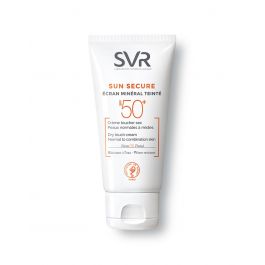 SVR Sun Secure ecran mineralna krema u boji za lice m/m SPF 50+
