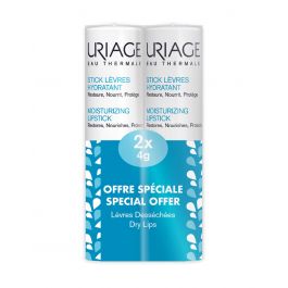 Uriage Duo pakiranje Stik za usne 4g + 4g (50% popusta na drugi proizvod)