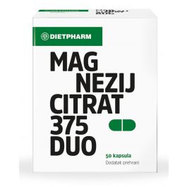 Dietpharm Magnezij citrat 375 Duo kapsule