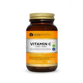 VONpharma Vitamin C + cink + šipak tablete za žvakanje