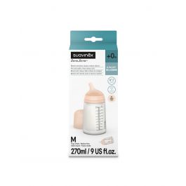 Suavinex Zero.Zero bočica za dojenje 270 ml, srednji protok