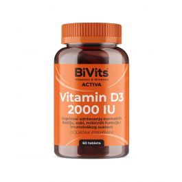 BiVits Activa Vitamin D3 2000 IU