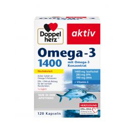 Doppelherz®aktiv Omega-3 1400, 120 kapsula