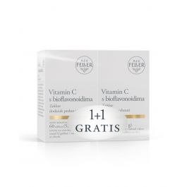 M.E.V. Feller® Vitamin C s bioflavonoidima 1+1 GRATIS