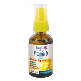 LongLife vitamin D 1000 i.j. oralni sprej (ROK: 06/2023)