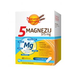 Natural Wealth 5 Magnezij 375 mg