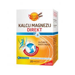 Natural Wealth Kalcij Magnezij Direkt + D
