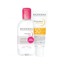 Bioderma  Photoderm SPOT-AGE SPF 50+ i Sensibio H2O micelarna otopina PROMO