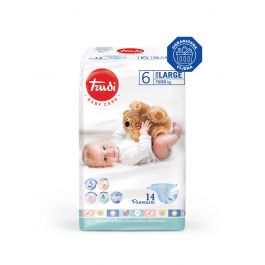 Trudi Pelene Dry Fit, Extra Large 15-30 kg, 14 komada