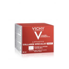 Vichy Liftactiv Specialist noćna njega za korekciju bora, čvrstoće, i blistavosti kože
