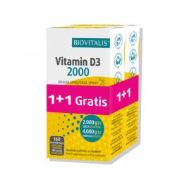 Biovitalis Vitamin D3 2000 PROMO