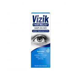 Vizik kapi za oči Fast Relief